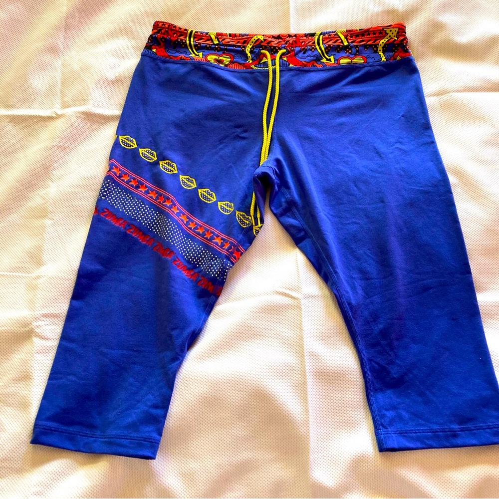 Licensed Zumba Wear drawstring capris